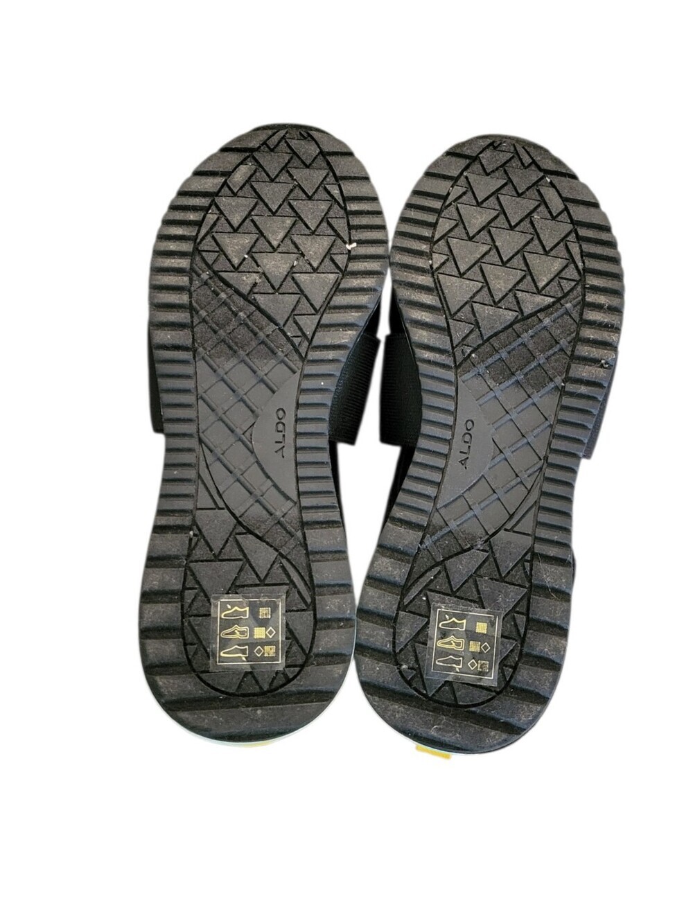 Aldo Men's Black Slip-On Sneakers with Yellow, Pink & Blue Accents - Picture 4 of 7